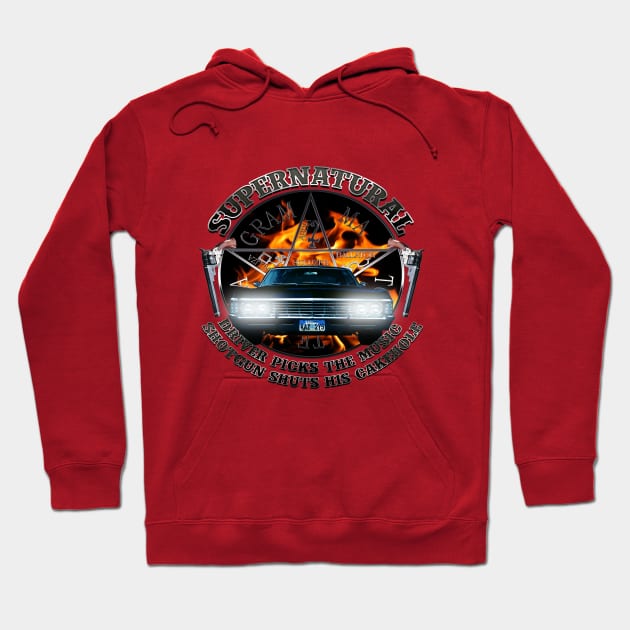 Supernatural Driver Hoodie by Ratherkool